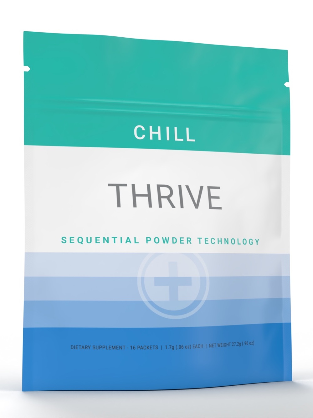 Thrive Chill Sequential Powder Technology - Teal & Light Blue